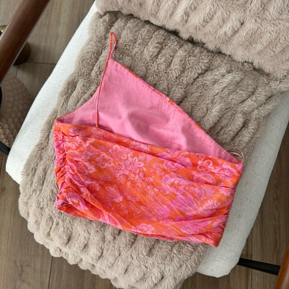 Zara One Shoulder Top - Picture 2 of 6